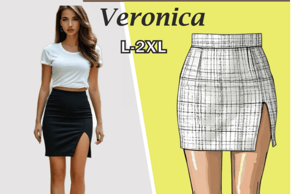 Download Mini Skirt Sewing Pattern Universal PDF - Universal Collection